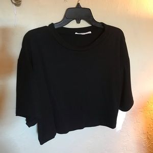 Black Crop Top